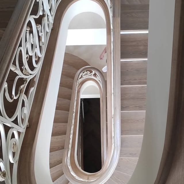 Кованое ограждение в стиле барокко — фотография 3